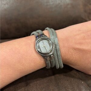 Swatch Watch Irony Mignardise YSS115 ladies Wrap Around Band 1999